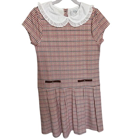 Janie and Jack Houndtooth dress 12 - Picture 2 of 6